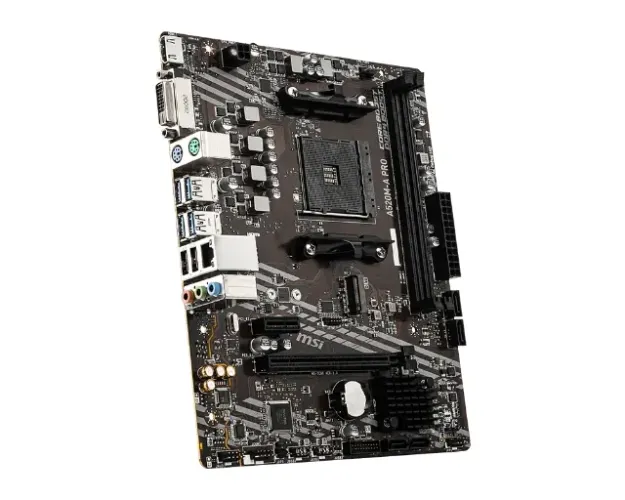 Placa Mãe Am4 A520m A Pro Msi