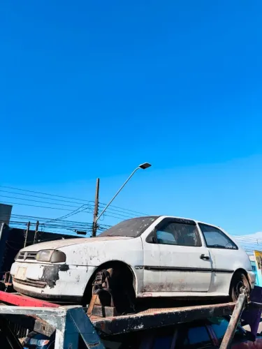 Sucata VW Gol G2 1.0 Motor AT Peças Motor Câmbio Lataria Original