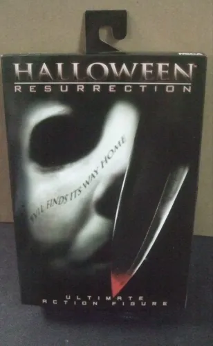 Action figure neca Ultimate Halloween Resurrection lançamento, importado, novo e original