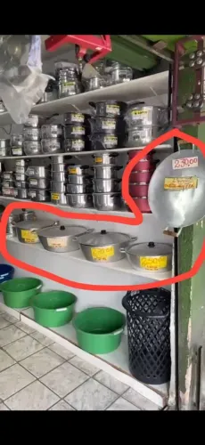 PANELAS ALUMINIO FUNDIDO NA PROMOÇÃO