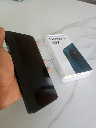 Celular Samsung Galaxy A07 128Gb 4Gb RAM Preto Dual SIM