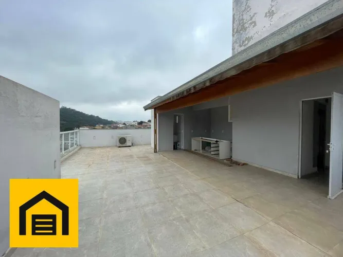 Cobertura com 3 dormitórios para alugar, 180 m² por R$ 6.048/mês - Vila Guarani - Mauá/SP