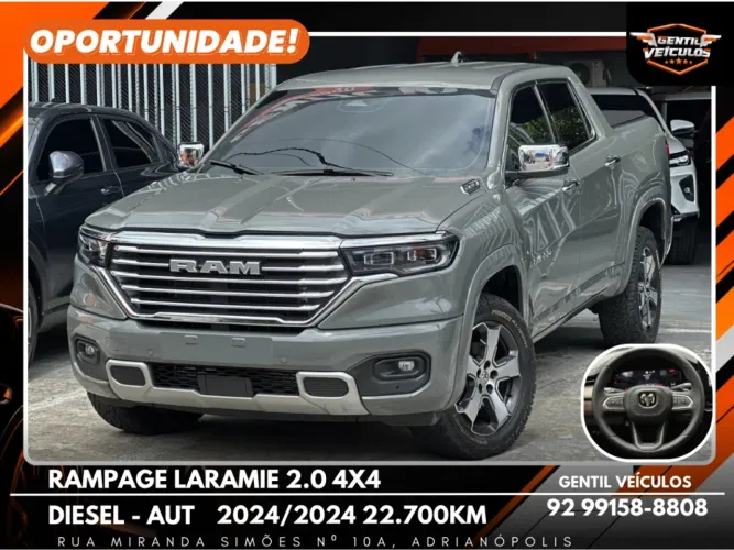 Ram Rampage Laramie 2.0 TB CD 4X4 Die. Aut. 2024