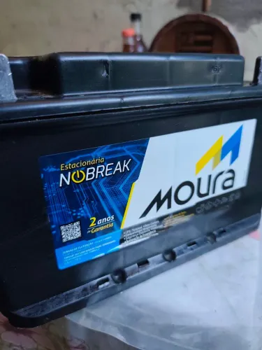 Bateria Estacionaria Nobreak Moura 