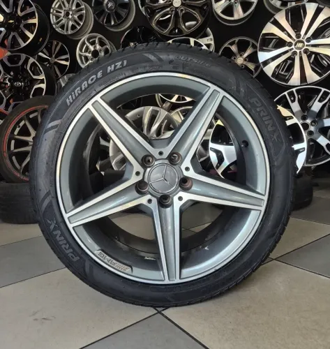Jogo Aro 18 Mercedes c/ Pneus 