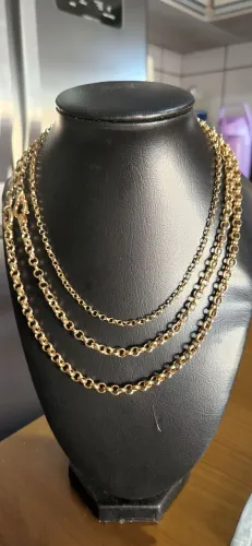 CORRENTE ELO PORTUGUESA OURO 18K