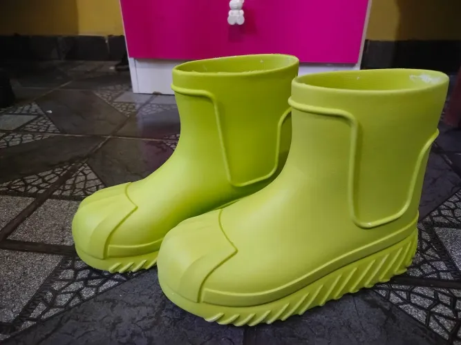 Galocha verde neon