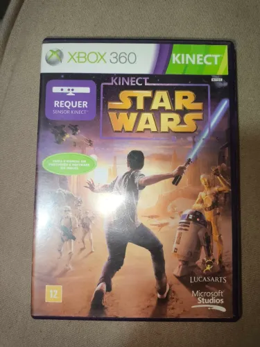 Jogo Kinect Star Wars Xbox 360 - Original e Completo (Físico)