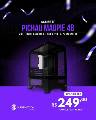 GABINETE GAMER PICHAU MAGPIE 4B
