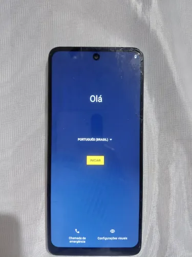 Moto G22 128GB Verde - Perfeito Funcionamento (Vidro Trincado)