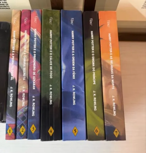 Box livros Harry Potter 