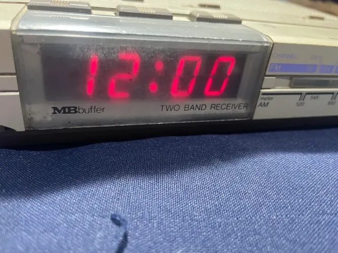 Radio Relogio Philips antigo AS230