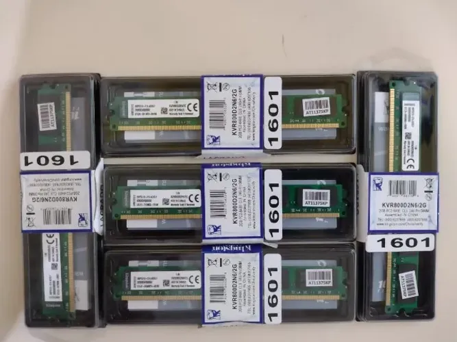 Vendo lote de Memória DDRII 800 MHz 2GB Novas