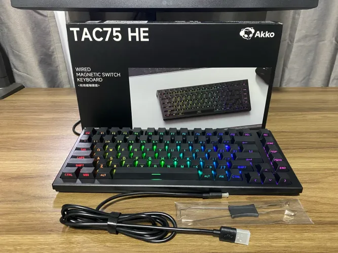 Teclado Magnético Akko TAC 75HE (NOVO)