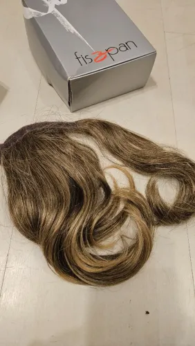 Aplique de cabelo lindo