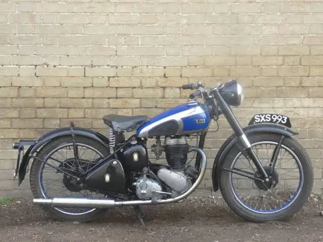 Moto antiga BSA 1951 250cc