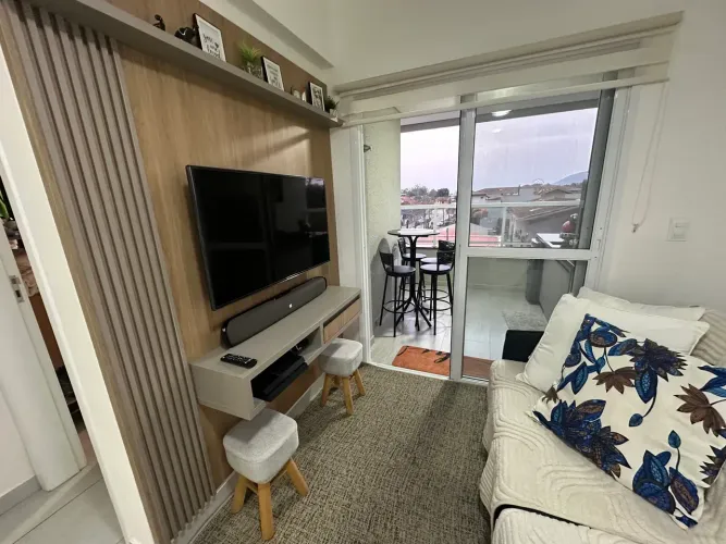 Apartamento para venda com 63 metros quadrados com 2 quartos em Umuarama - Ubatuba - São P