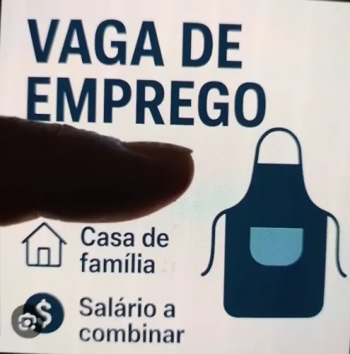 Vaga serviços domésticos