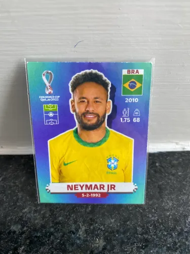 Figurinha Neymar Copa 2022