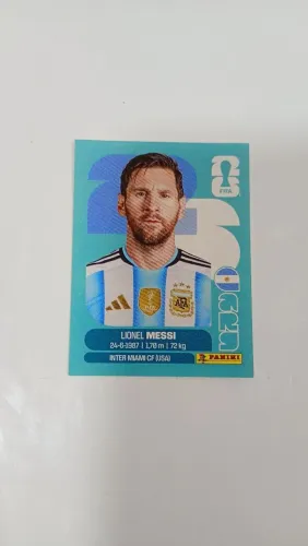 Figurinha da copa 2026