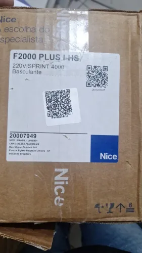 Motor F2000 Plus I-HS. 220V Sprint 4000 Basculante. Peccinin