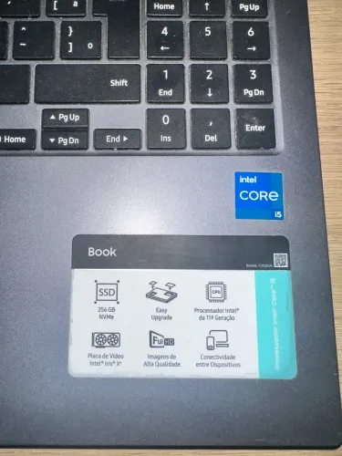 Notebook SAMSUNG BOOK ? i5 11ª GERAÇÃO | 24 GB RAM | SSD 256 GB + HD 1 TB