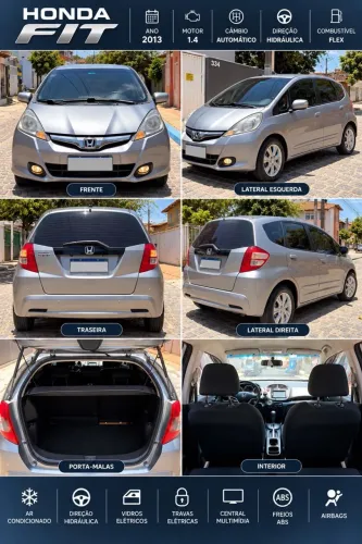 Honda Fit LX 1.4/ 1.4 Flex 8v/16v 5P Aut. 2013
