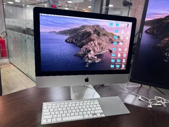 iMac 21.5" (Late 2013) Slim | Core i5 | 8GB RAM | SSD 480GB + Teclado e Magic Trackpad