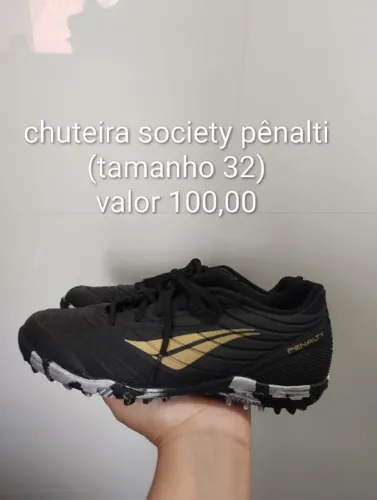 Chuteira society pênalti 