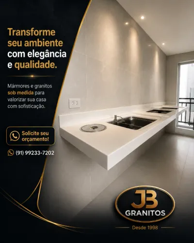 Marmoraria em Belém | Pias, Bancadas e Granitos