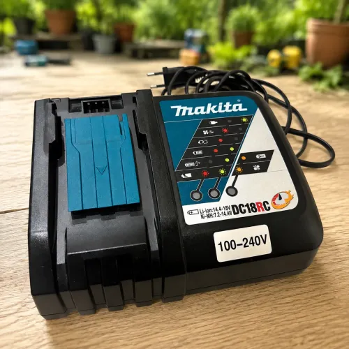 Carregador Makita DC18RC Original 18V Li-ion