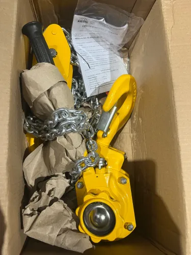Talha Manual Berg Stell 6t com 1,5mts de elevação