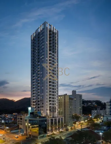 Apartamento 2 Quartos para Venda em Itajaí, Centro, 2 dormitórios, 2 suítes, 2 banheiros,