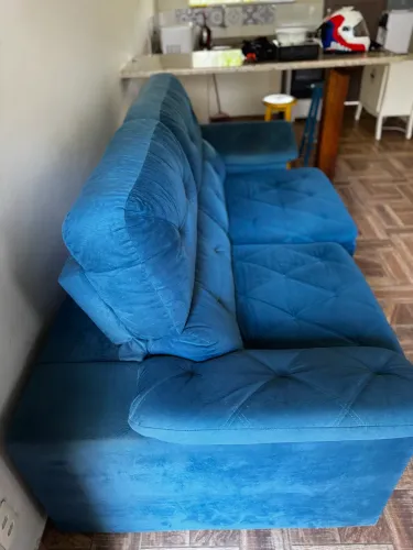 Sofá retrátil reclinável