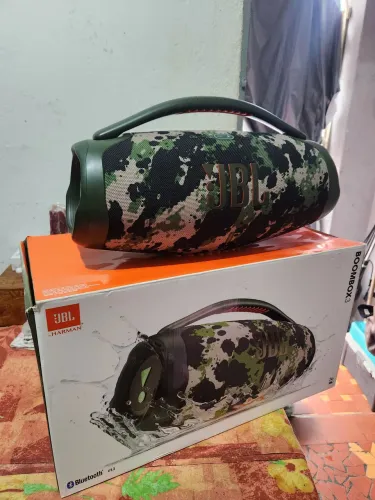 Jbl bombox 3 camuflada nova