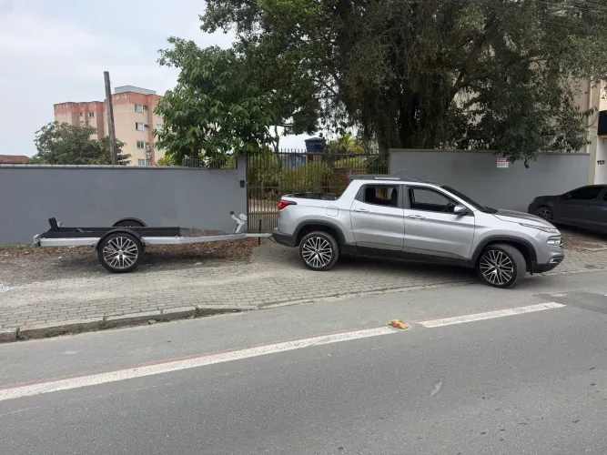 Carretinha Jet / moto galvanizada fogo