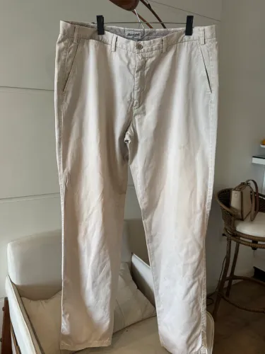 Calça brooksfield 54 100% algodão