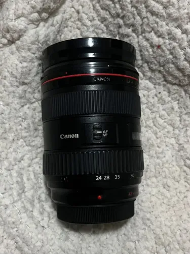 Lente canon 24-70 F/2.8 L Ef /RF