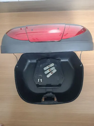 Baú Bauleto 45 litros com kit fixação Smart Box Pro Tork