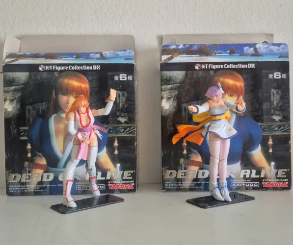 Kasumi e Ayane (Dead or Alive/Ninja Gaiden) action figures 10cm 3.75