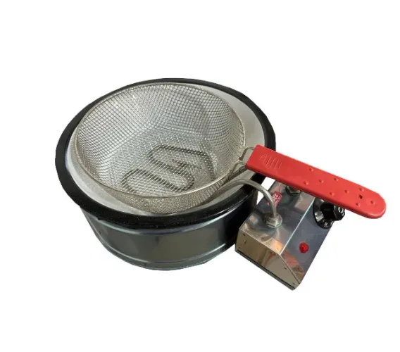 Fritadeira Elétrica Tacho Esmaltado 3,5 Litros 220v Batata, Pasteis e Salgados