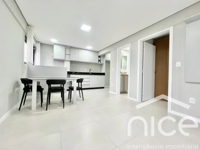 Apartamento semimobiliado para locação, 1 quarto, 1 vaga de garagem, Bairro Fazenda, Itaja