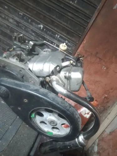Motor de bicicleta funcionando perfeito