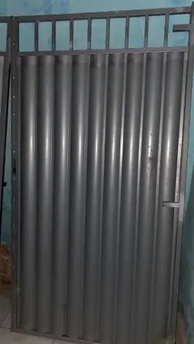 Portão galvanizado 