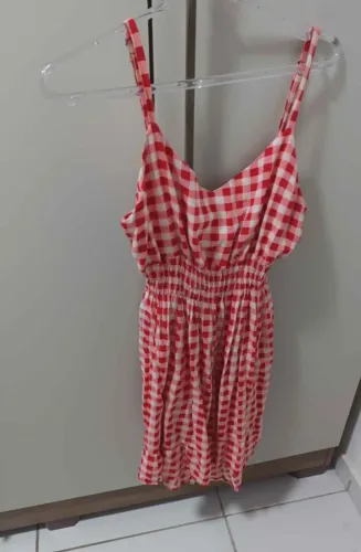 Lindo vestido xadrez para você arrasar nesse São João