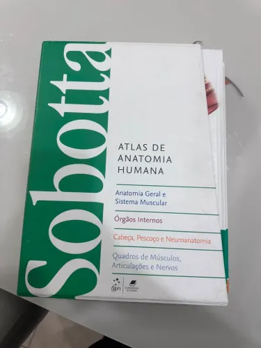 Atlas de Anatomia Humana Sobotta - 24ª Edição (Coleção Completa)