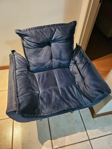 Poltrona azul