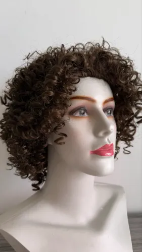 Peruca wig fibra orgânica 50 reais pra hoje 