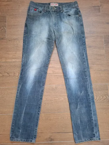 Calça Jeans da Opção Masculina Azul