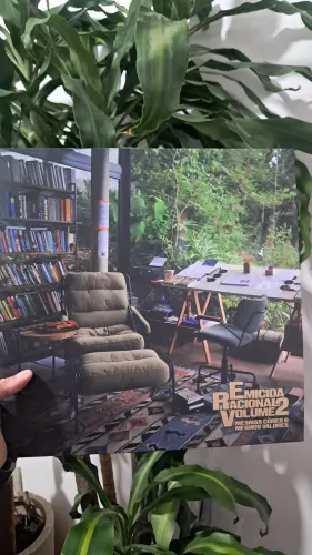 Vinil/LP Emicida Racional Volume 2 - mesmas cores & mesmos valores | Edição verde Noize